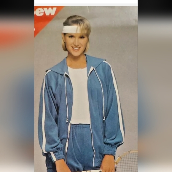 80's Womens Track Suit sewing pattern See & Sew 5335 by Butterick  - Picture 4 of 15